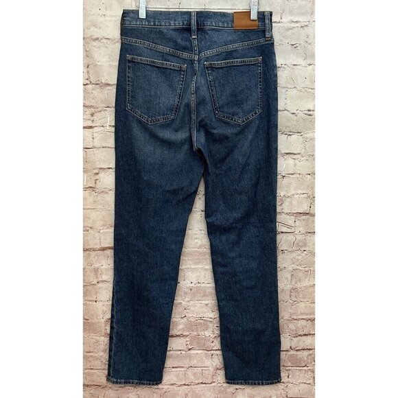 J. Crew Womens Full Length Classic Straight Jeans Size 27 Medium Wash Denim - Picture 3 of 5